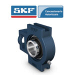Unità Cuscinetto Flangiata Quadrata SKF FY 45 WF – Ghisa – Eccentrico